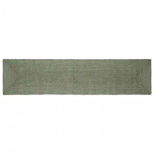 Områdetæppe i jute - rektangulært 60 × 250 cm, olivengrøn