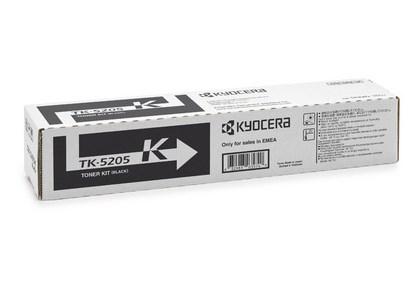 Kyocera TK-5205K sort tonerpatron - original, 1 stk billede