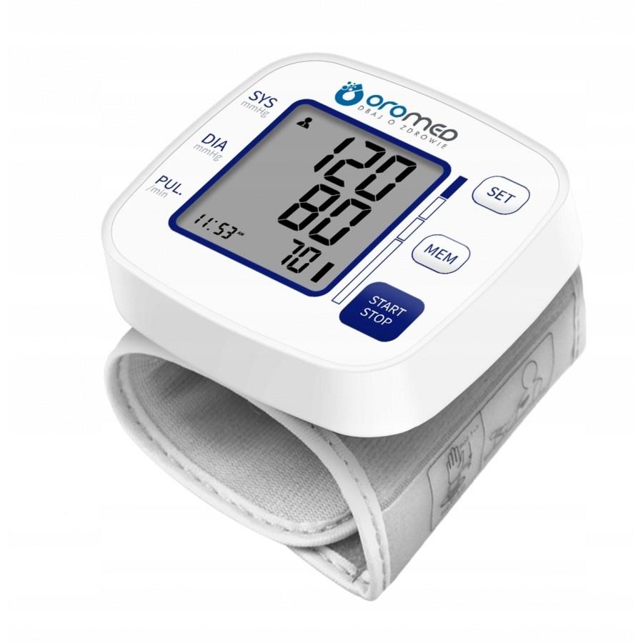 Oromed ORO-BP Smart håndleds-blodtryksmåler - automatisk, 1 bruger