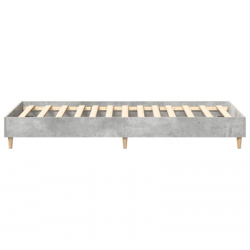 Sengestel betongrå 80 x 200 cm i konstrueret træ