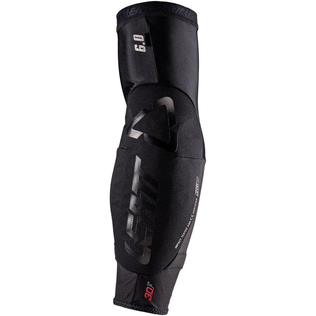 Leatt 3DF 6.0 Evo albuebeskyttere - L, sort