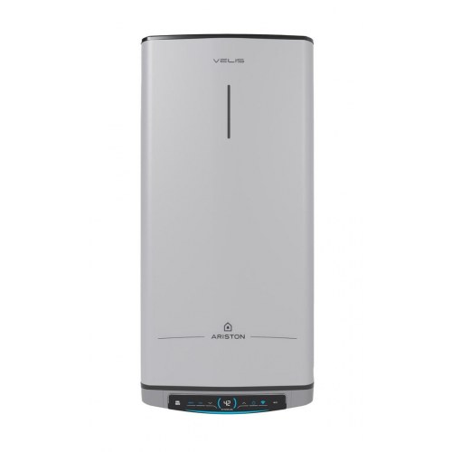 Ariston Velis Tech WiFi 80 - el-vandvarmer 80 l, horisontal/vertikal, sølv