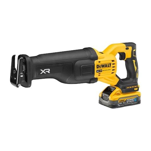 DeWALT 18V XR bajonetsav - børsteløs, 2×5,0 Ah