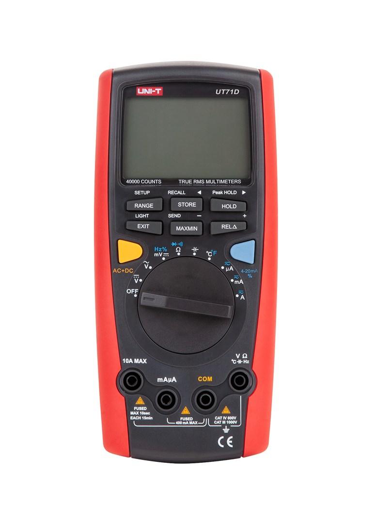 UNI-T UT71D multimeter - True RMS, digital måleinstrument