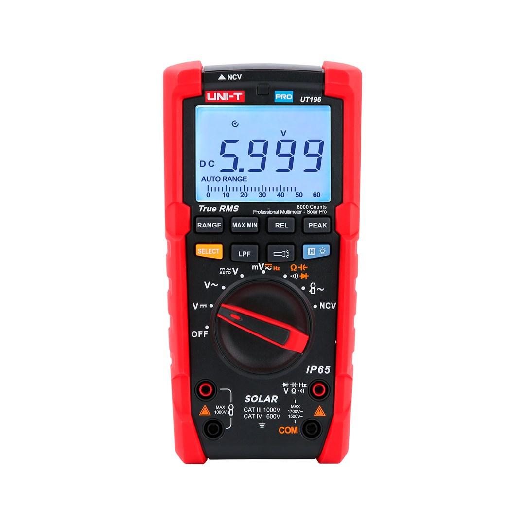 UNI-T UT196 multimeter - digital universalmåler til el og byggeri