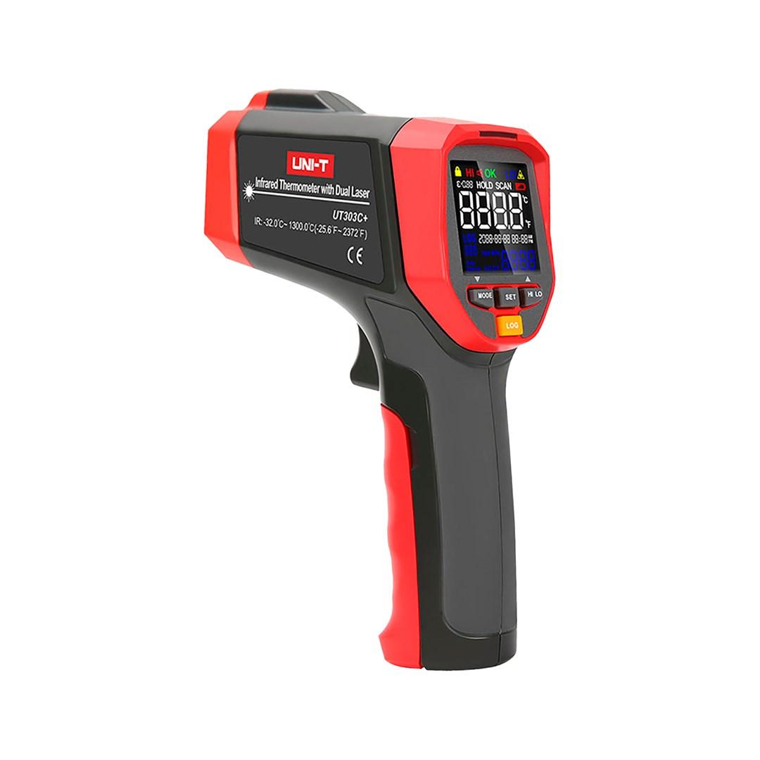 UNI-T UT303C+ infrarødt termometer med dobbelt laser