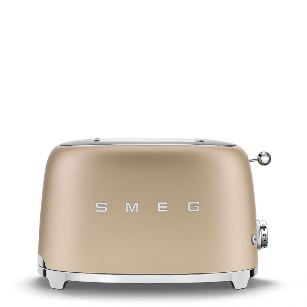 SMEG 50’s Style brødrister TSF01 - champagne, 2 skiver billede
