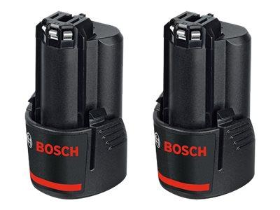 Bosch 12 V Li‑ion batteri 3,0 Ah - pakke med 2 billede