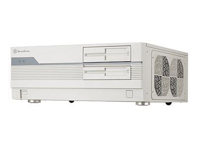 SilverStone FLP01 ATX kabinet - tower, hvid billede