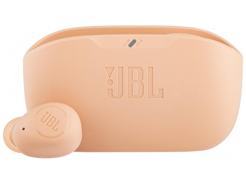 JBL Wave Buds - ægte trådløse øretelefoner med mikrofon - Beige