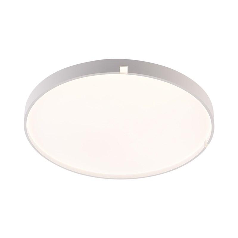 Rund LED loftlampe - 2×48 W, 6.500 lm, hvid