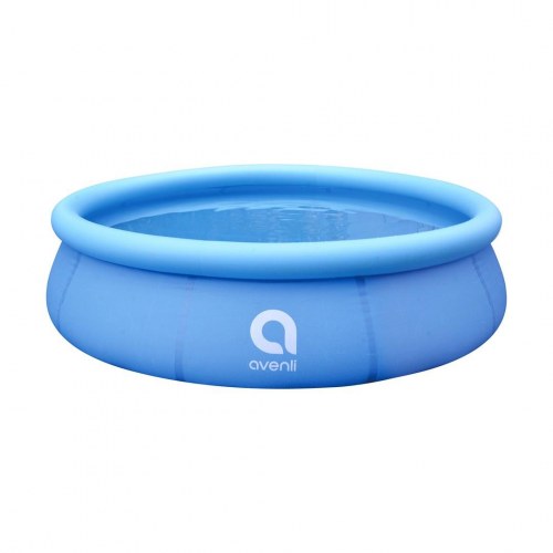 Oppustelig rund pool 305 × 76 cm - Avenli