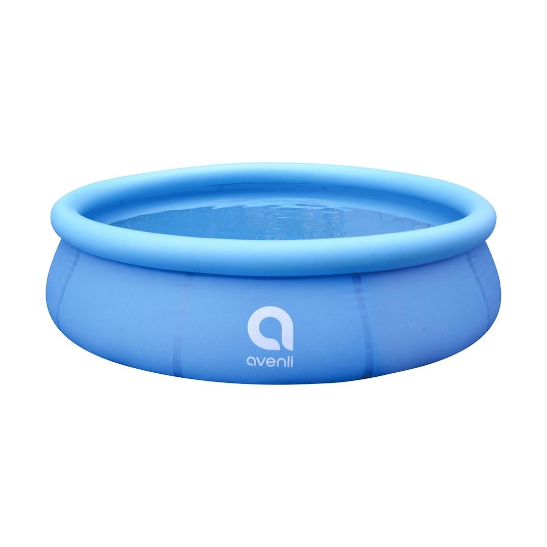Oppustelig rund pool 305 × 76 cm - Avenli