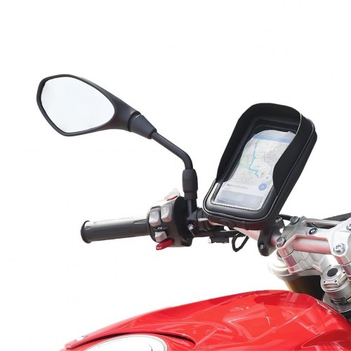 U.FIX passiv holder til mobiltelefon/smartphone - Sort