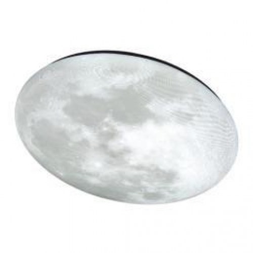 Loftlampe med LED - Tope 2×48 W, 6.500 lm, månemotiv