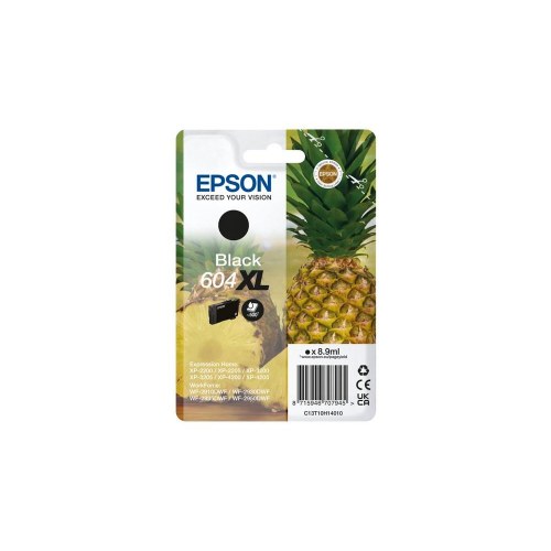 Epson 604XL blækpatron - sort, høj kapacitet (XL)