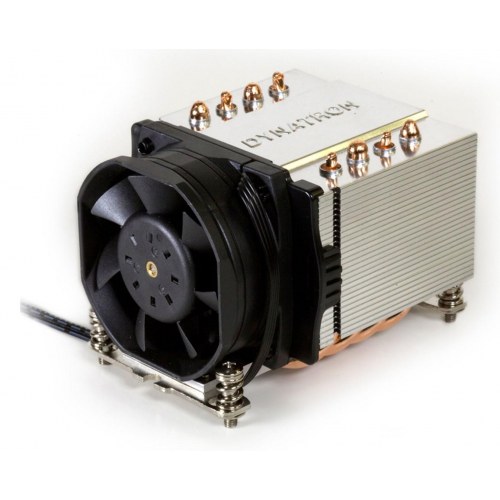 Inter-Tech Dynatron A24 CPU-køler 6 cm - sort/sølv