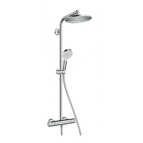 Hansgrohe Crometta S brusesystem - 2 brusehoveder, vægmonteret, krom
