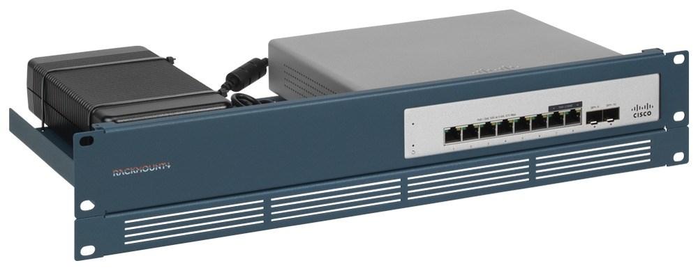 Rackmount.IT RM-CI-T18 - rackbeslag til firewall, 19" 1,3U/2U - Blå