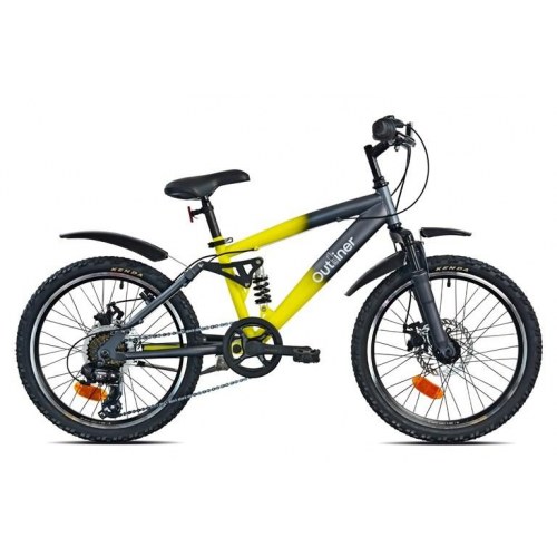 MTB-børnecykel 20" - 6 gear, aluminium