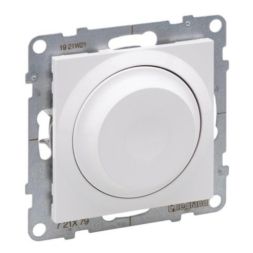 Legrand dimmer 300 W - hvid drejelysdæmper