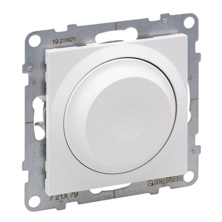 Legrand dimmer 300 W - hvid drejelysdæmper