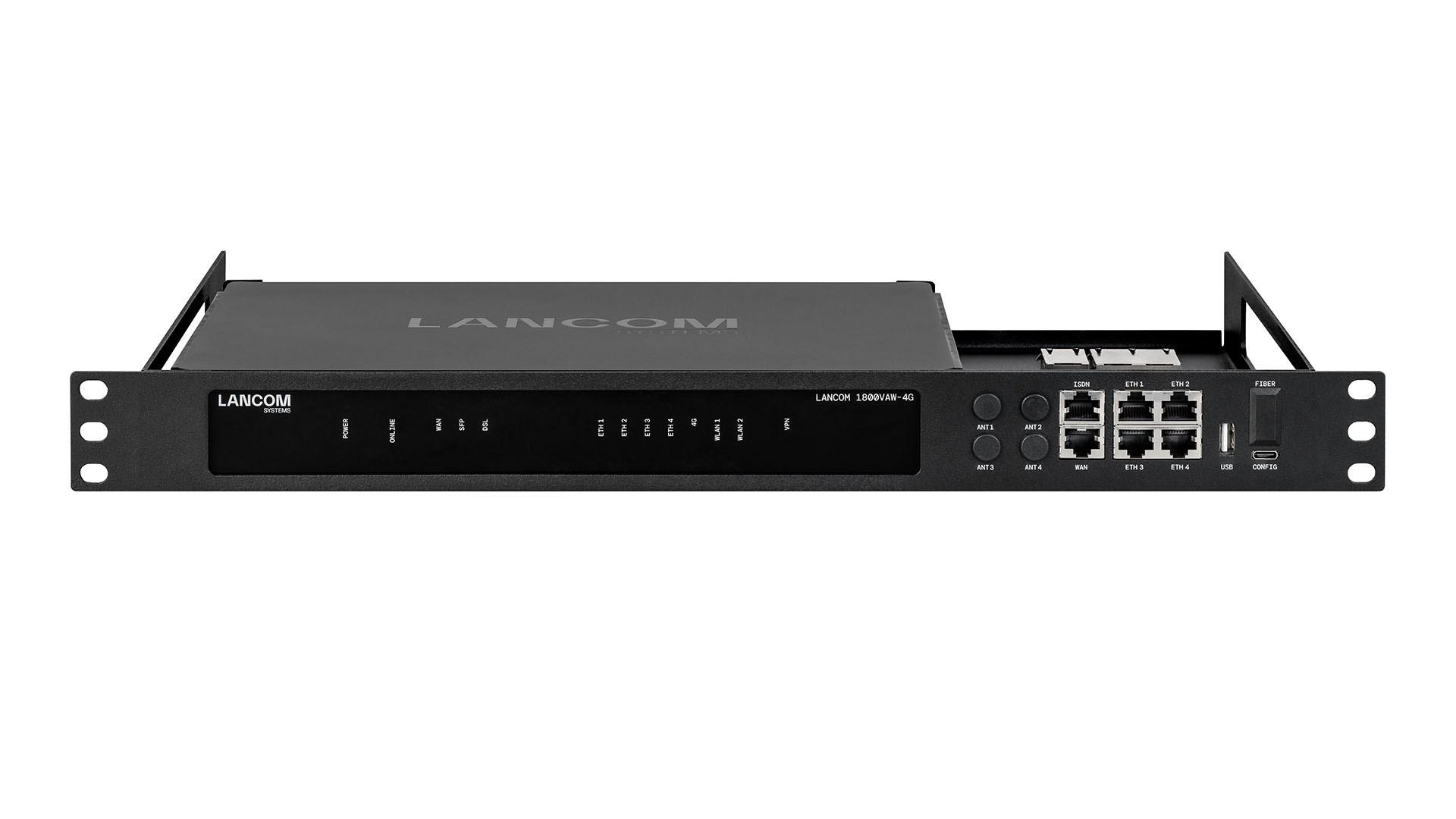 LANCOM blackline Rack Mount Plus - monteringsbeslag til 19" rack, 1U