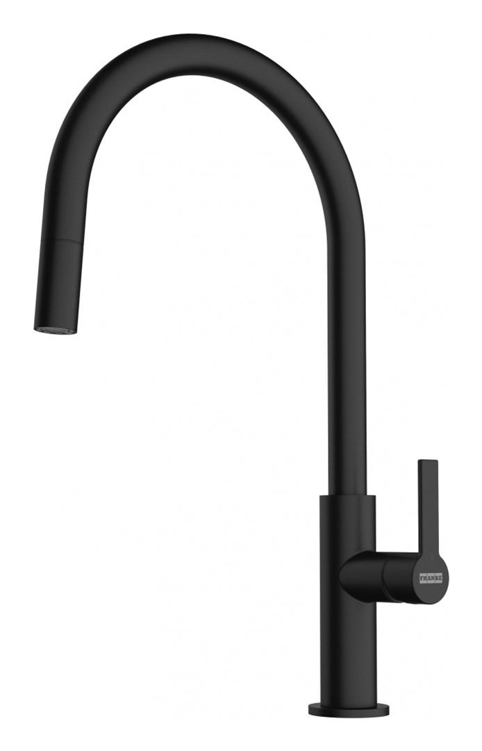 Franke 115.0728.389 køkkenarmatur - sort