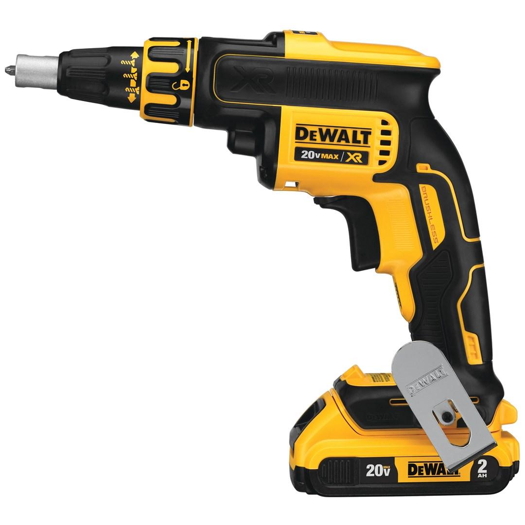 DeWALT DCF620D2-QW gipsskruemaskine 18 V - 4.400 o/min (gul/sort)