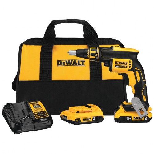 DeWALT DCF620D2-QW gipsskruemaskine 18 V - 4.400 o/min (gul/sort)