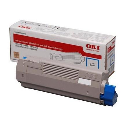 OKI 46471103 original tonerpatron - cyan, 7.000 sider