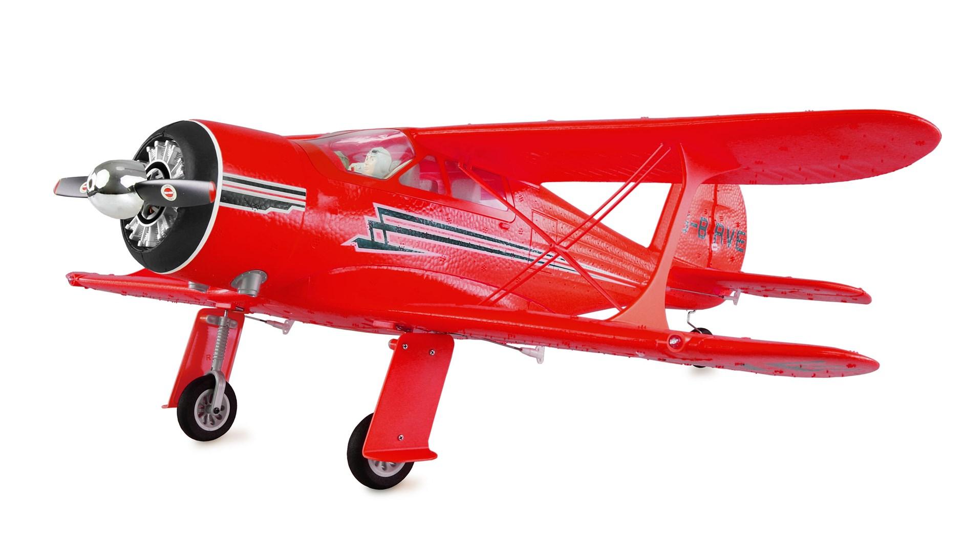 RC fly - Amewi D17s RTF, elektrisk motor, rød