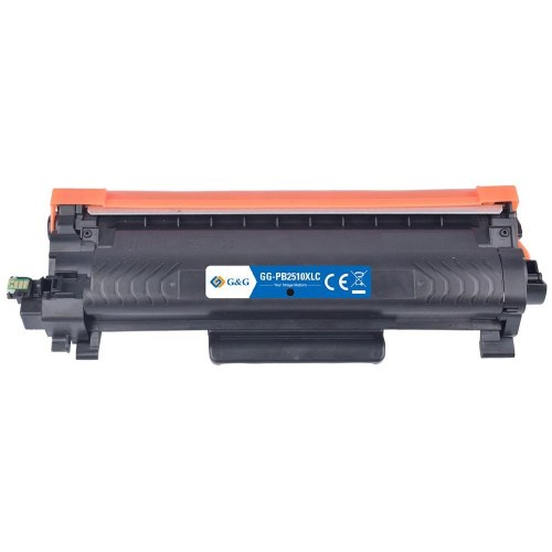 G&G GG-PB2510XLC tonerpatron - sort, kompatibel med Brother (TN2510XL)