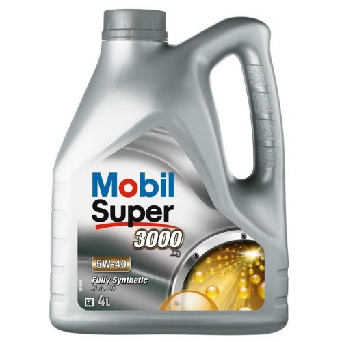 Mobil Super 3000 X1 motorolie 5W-40 - 4 l