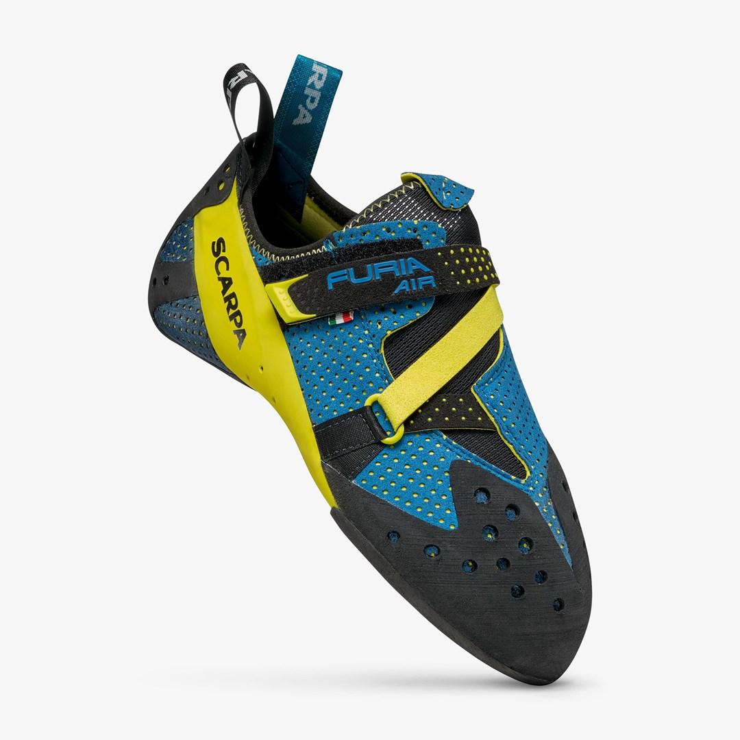 Scarpa Furia Air klatresko - str. 42 - Baltic Blue/Yellow