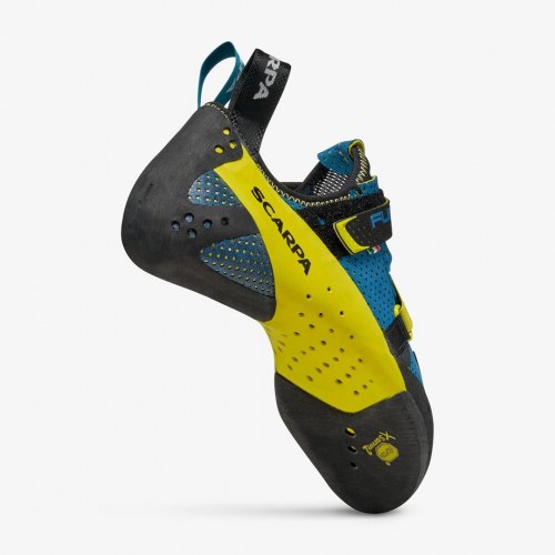 Scarpa Furia Air klatresko - str. 42 - Baltic Blue/Yellow