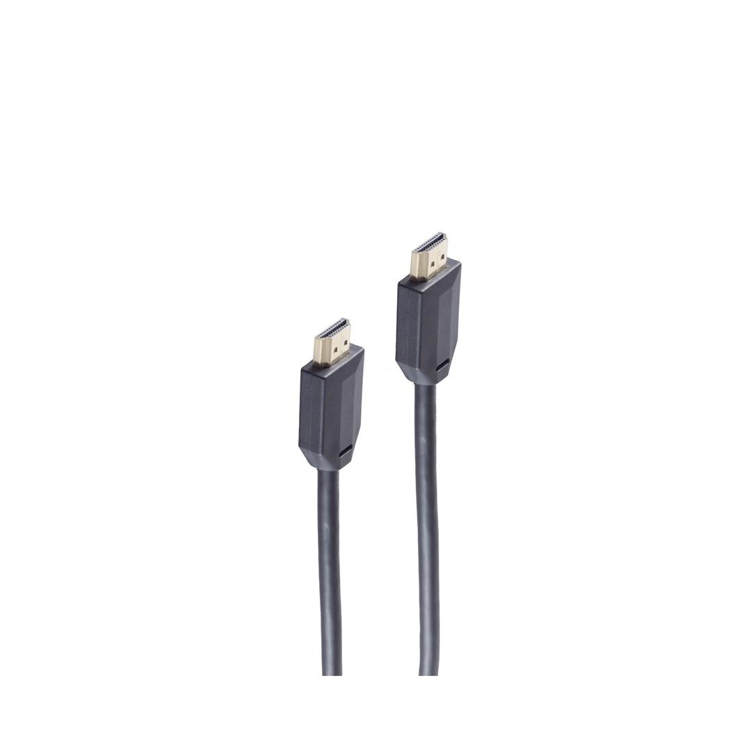 HDMI-kabel 5 m - Type A han til han, 48 Gbit/s, 2.1, sort