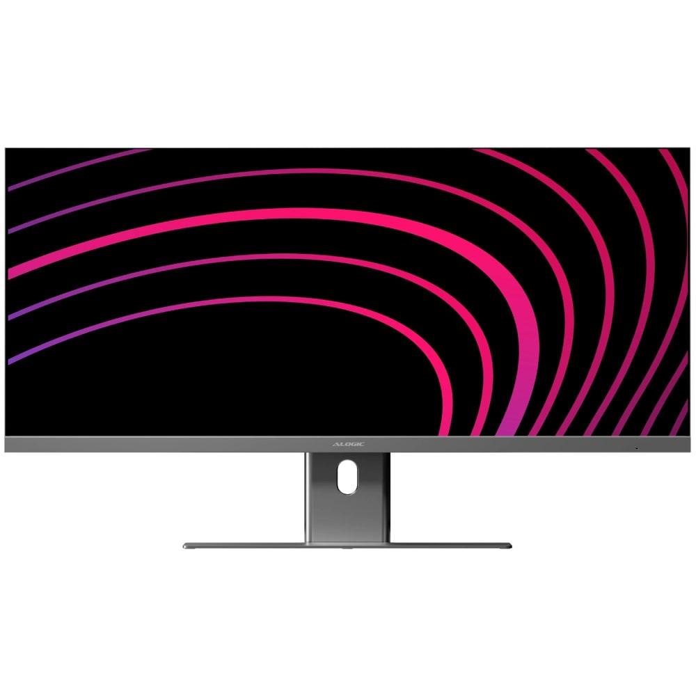 ALOGIC Edge 40" ultrabred skærm - 3440 × 1440, IPS, 100 Hz, grå billede