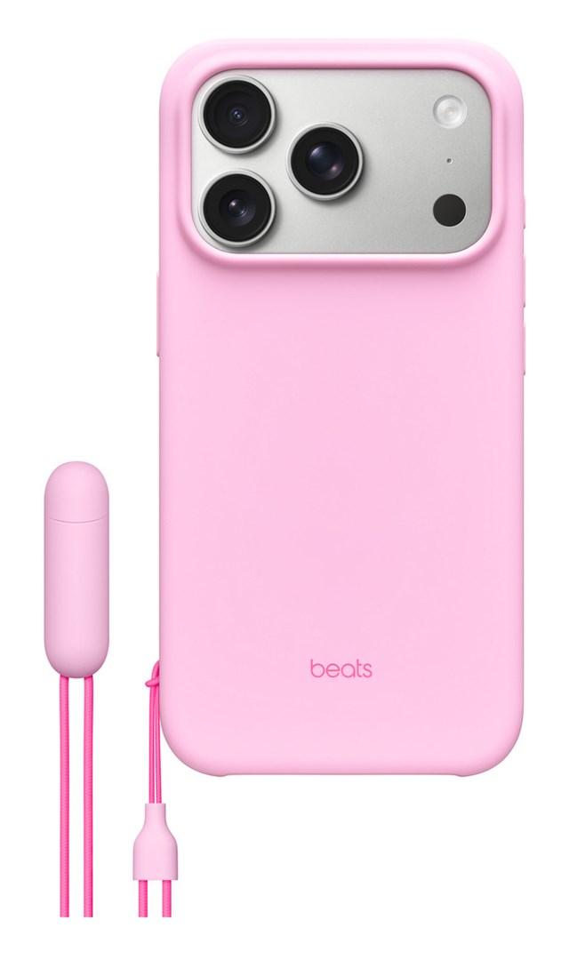 Apple Beats iPhone 17 Pro kickstand-cover med MagSafe og kamerakontrol - Pebble Pink billede