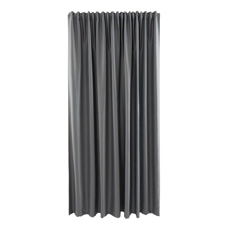 Lindav gardin 260 × 280 cm – grå