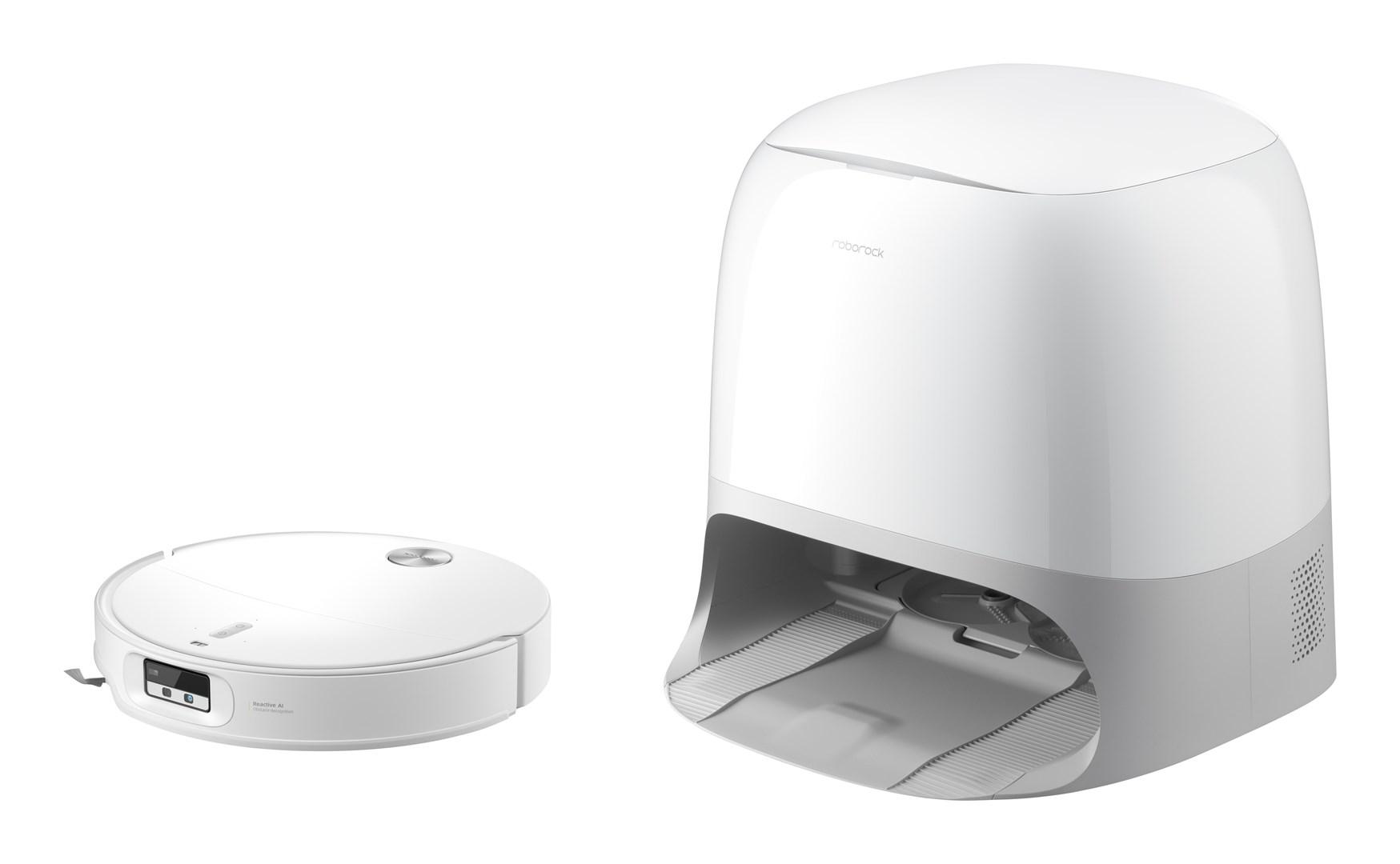 Roborock Qrevo Curv 2 ProX - robotstøvsuger med mopping, hvid billede
