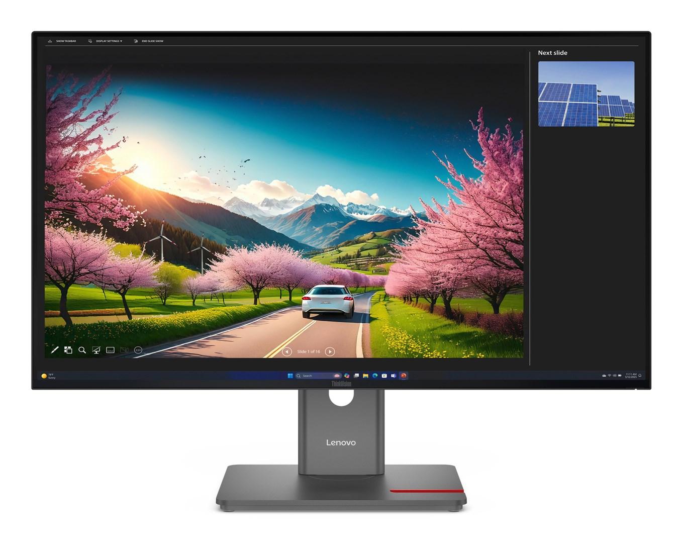 Lenovo ThinkVision P32UD-40 31,5" 4K UHD skærm - IPS, 120 Hz, Thunderbolt 4 billede