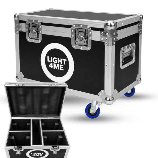 Flightcase til MINI SPOT 100 - 4-i-1 transportkasse på hjul (Light4Me)