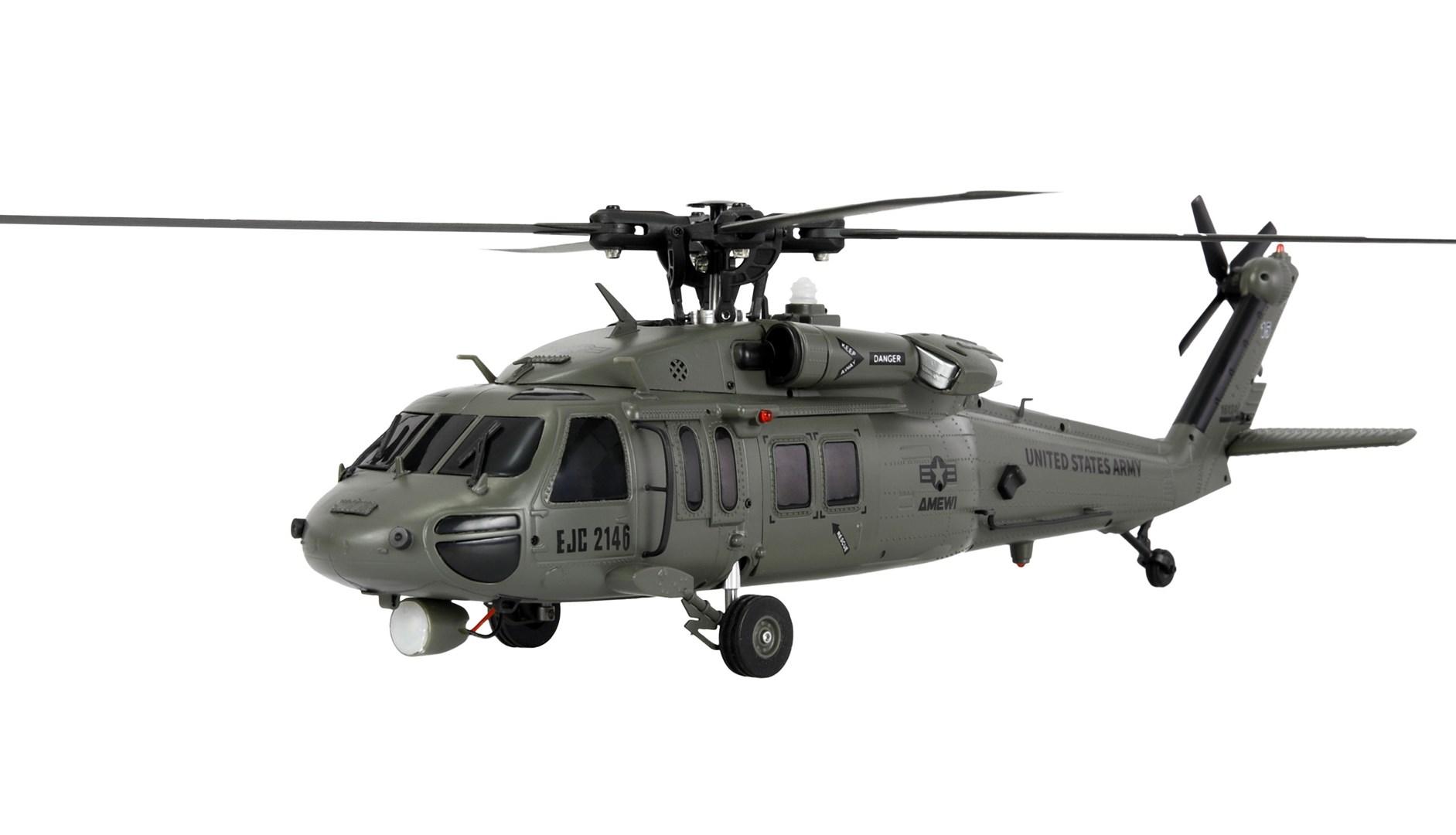 Amewi UH60 Black Hawk Marine CP Helikopter 6G/3D RTF 16+