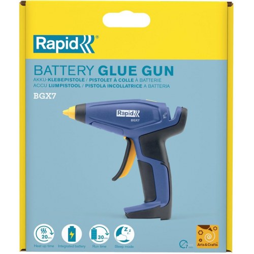 Rapid BGX7 limpistol - 3,6 V batteridrevet, blå