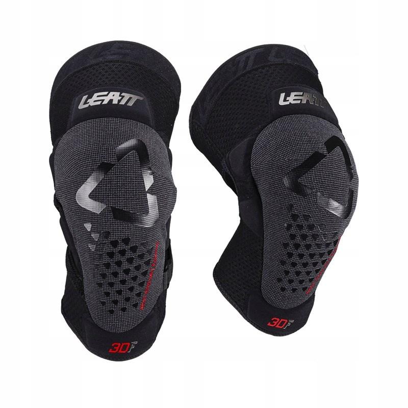 Leatt Knee Guard 3DF 5.0 Evo knæbeskyttere - str. L, sort