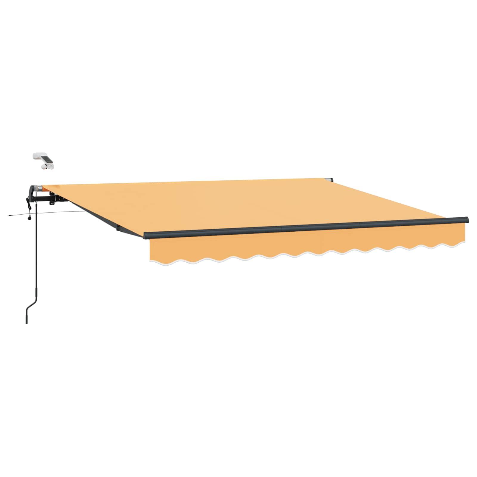 Markiseduge Sandfarvet 300 x 250 cm Polyester