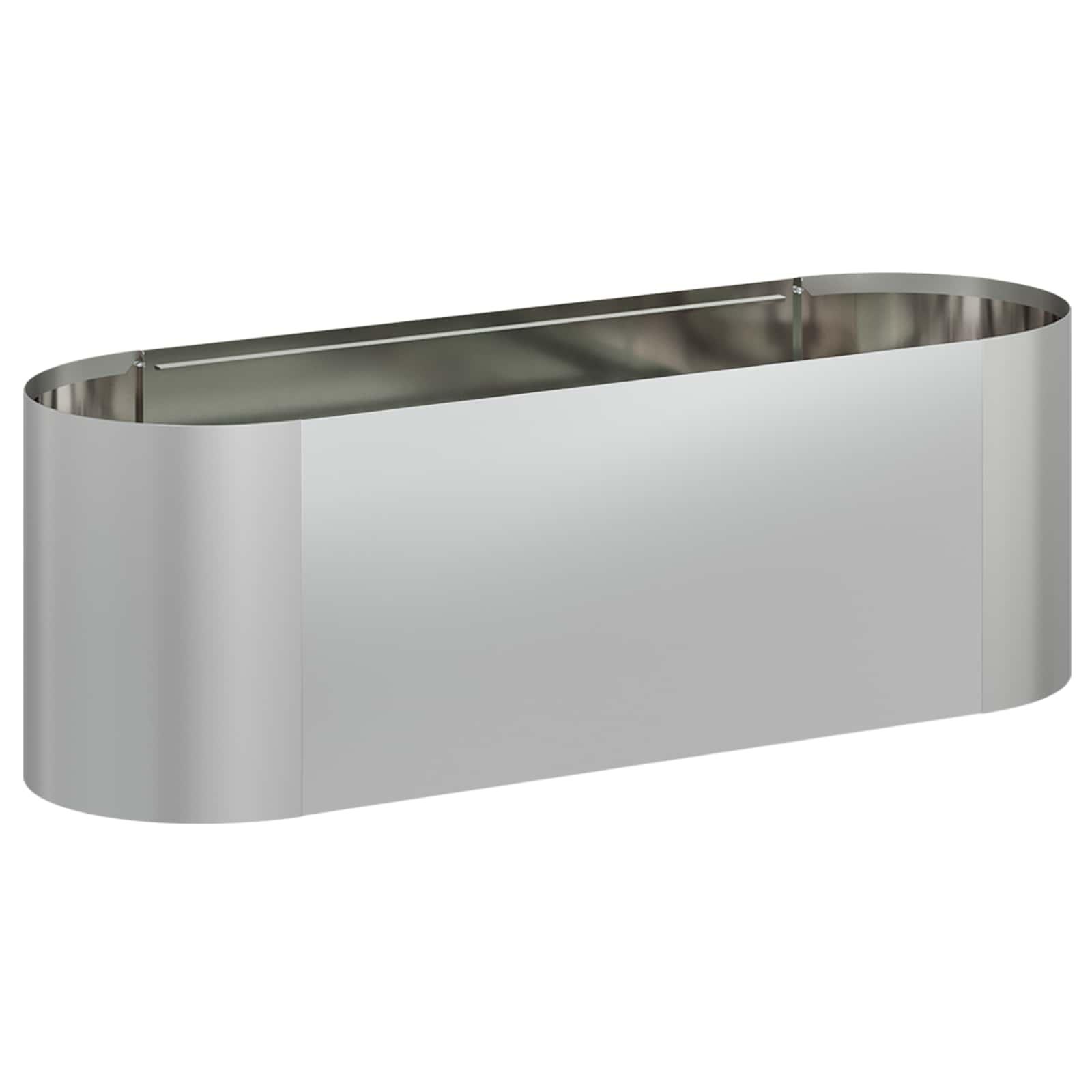 Hævet Havebed Galvaniseret stål 120 x 40 x 40 cm
