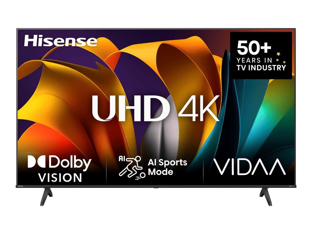 Hisense 43A6N - 43" 4K UHD Smart TV (sort)