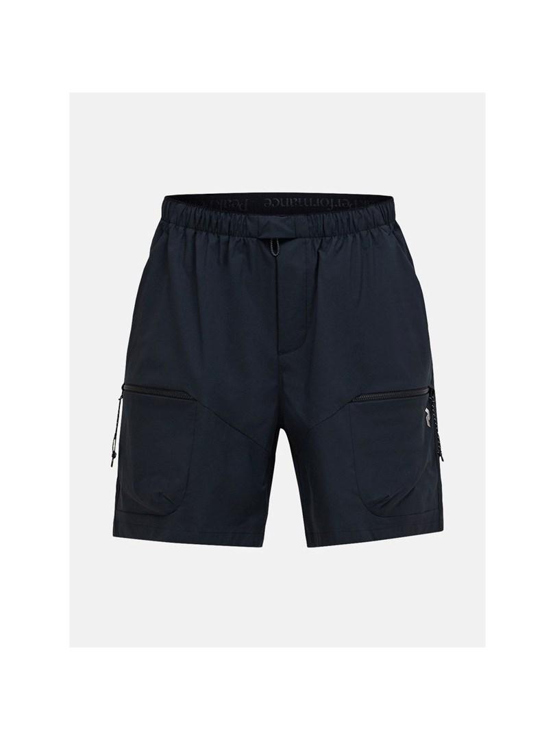 Peak Performance løbeshorts - sorte cargo-shorts til herre